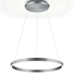 LED-Hängeleuchte Svea-L 60 nickel