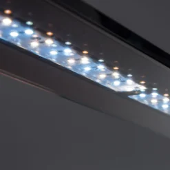 LED-Hängeleuchte Tenso TW mit Dimmer, schwarz 88cm