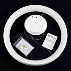 LED-Hängeleuchte Venus in Ringform