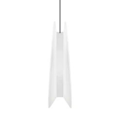 LED-Hängeleuchte Yo-Yo, weiß, 2.700 K, Alu, PMMA, dimmbar