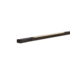 LED-Hängeleuchte Zelena, schwarz, Länge 122cm, Metall, CCT