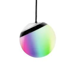 LED-Kugel tint Pendula Solar, IP44, weiß, CCT, RGB