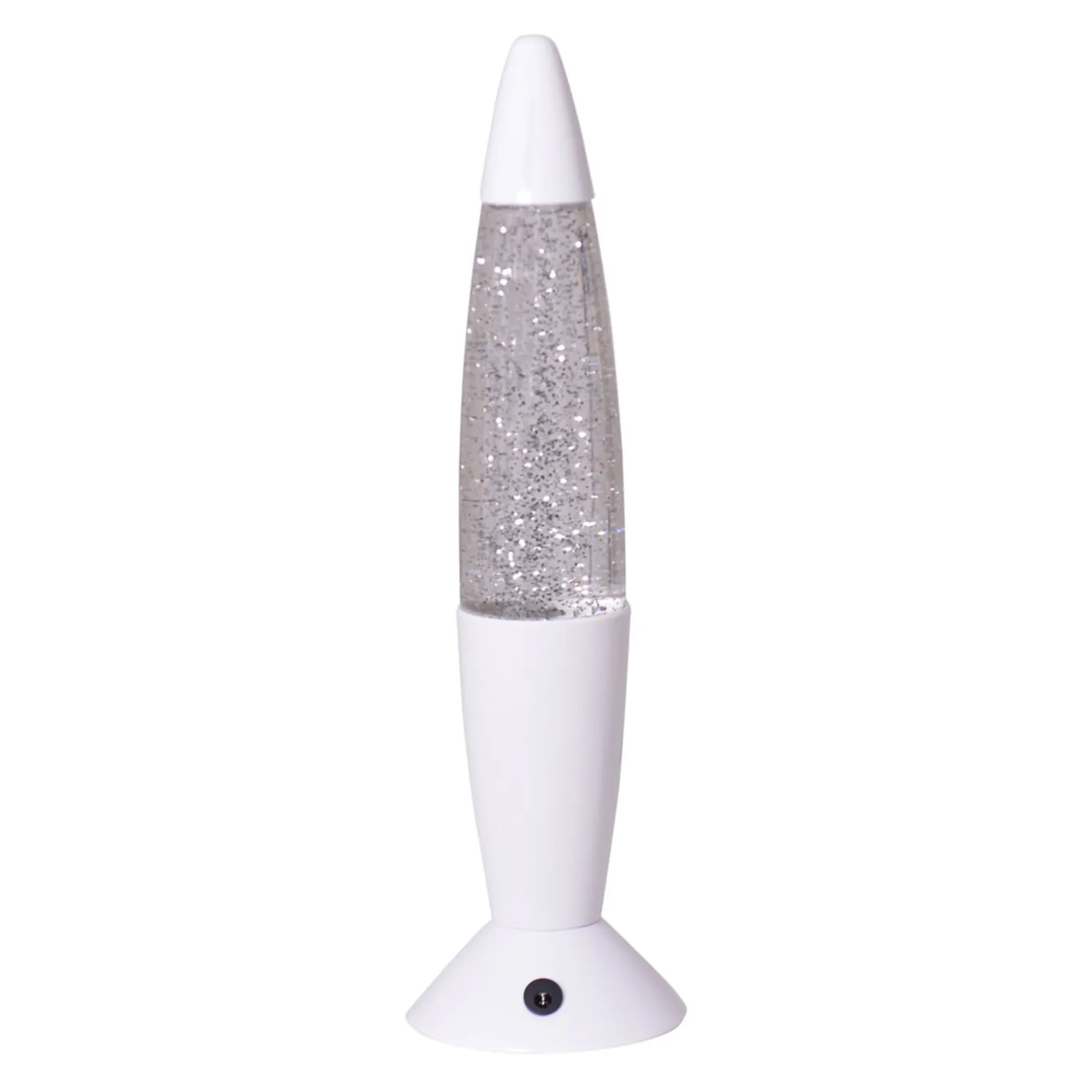 LED-Lavaleuchte Glitter