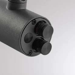 LED-Leuchtenkopf CHOPA II, anthrazit, CCT, IP65, Metall