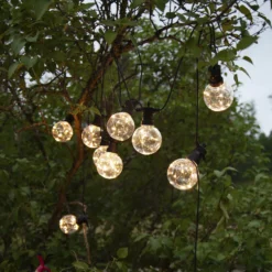 LED-Lichterkette Big Circus, Dew Drops, 10-flg.