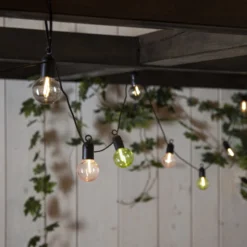LED-Lichterkette Fiesta, Batteriebetrieb, bunt