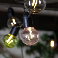 LED-Lichterkette Fiesta, Batteriebetrieb, bunt