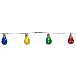 LED-Lichterkette Glow mit 10 bunten Lichtquellen