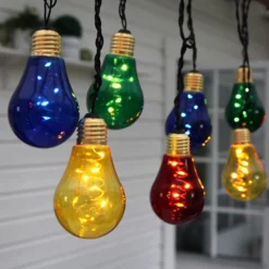 LED-Lichterkette Glow mit 10 bunten Lichtquellen