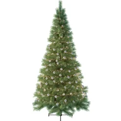 LED-Lichterkette 2in1, Frosty silver, 550 LEDs