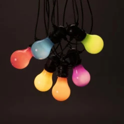 LED-Lichterkette Party, pastellfarben, inkl. Dimmer, IP44