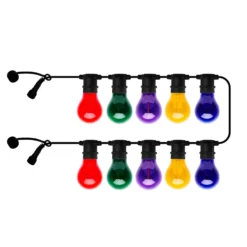 LED-Lichterkette Tobias, Erweiterung, multi, 10-fl. L. 4,5 m