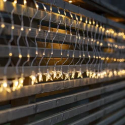 LED-Lichternetz StarNet klar Kunststoff Länge 480cm 160 LEDs