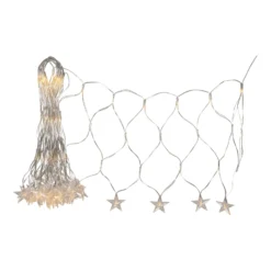 LED-Lichternetz StarNet klar Kunststoff Länge 480cm 160 LEDs