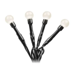LED-Mini-Lichterkettefür außen 80fl. warmweiß