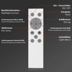 LED-Panel Colour, dimmbar, RGB, CCT, 100x25cm