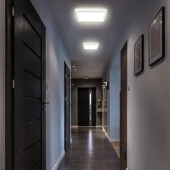 LED-Panel Eki, 29 x 29 cm, weiß, Step-dim, Backlight, 4.000K