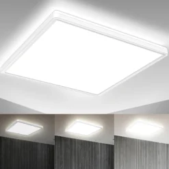 LED-Panel Eki, 42 x 42 cm, weiß, Step-dim, Backlight, 4.000K