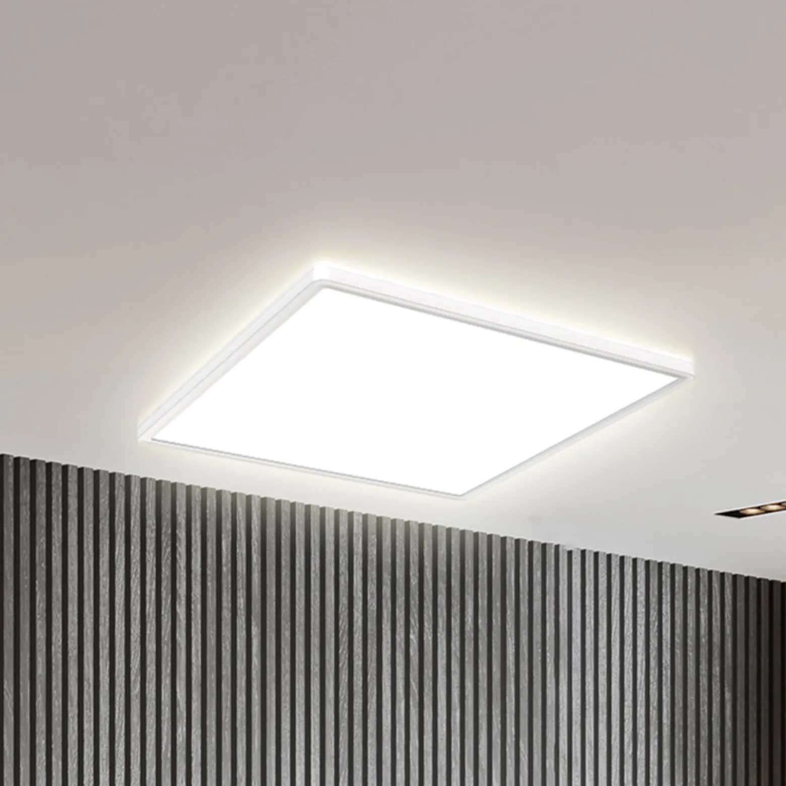 LED-Panel Eki, 42 x 42 cm, weiß, Step-dim, Backlight, 4.000K