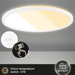 LED-Panel 7557 Lichtfarbe einstellbar, Ø 42 cm