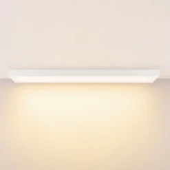 LED-Panel PRO OFFICE SANO, 123 x 33 cm, DALI weiß Metall CCT