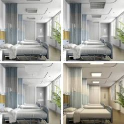 LED-Panel PRO OFFICE SANO, 63 x 63 cm, dim, weiß, Metall CCT