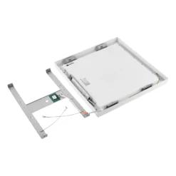 LED-Panel PRO OFFICE SANO, 63 x 63 cm, dim, weiß, Metall CCT