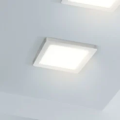LED-Panel Selesto, quadratisch, dimmbar, weiß