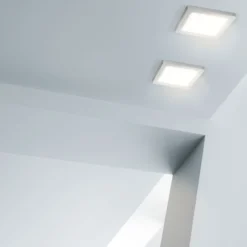 LED-Panel Selesto, quadratisch, dimmbar, weiß