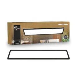 LED-Panel Shallow on/off, 98 x 20 cm, schwarz, 840 Backlight