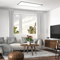 LED-Panel Slim Remote RGBW, 58 x 20 cm, schwarz, Backlight