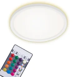 LED-Panel Slim RGBW Effekt Ø29,3cm weiß