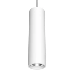 LED-Pendel Fuzzy Ø8cm 15W 830 weiß Anbaubaldachin