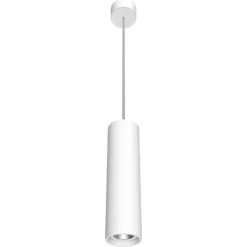 LED-Pendel Fuzzy Ø8cm 15W 830 weiß Anbaubaldachin