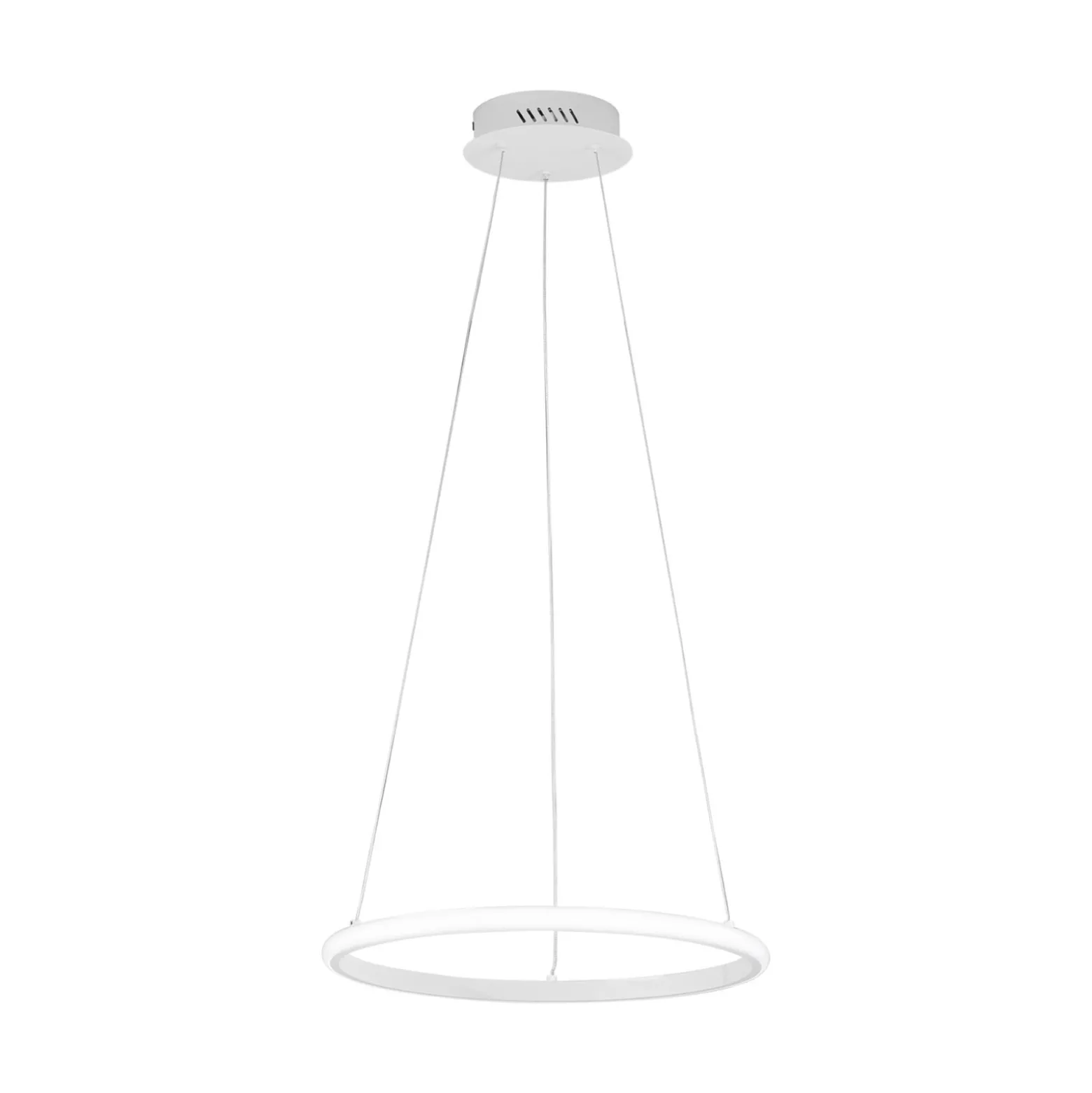 LED-Pendellampe Axis, Ø 40 cm, weiß, Metall, CCT