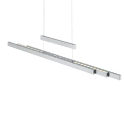LED-Pendellampe Trajan, 2.700-5.000K, nickel matt