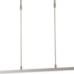 LED-Pendellampe Zelena, stahl, Länge 122 cm, Metall, CCT