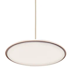LED-Pendelleuchte Artist, Ø 40 cm, staubrosa, Metall
