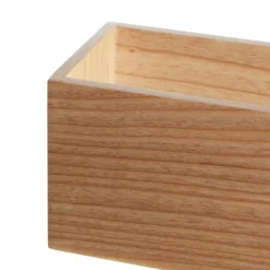 LED-Pendelleuchte Ash mit Schirm aus hellem Holz