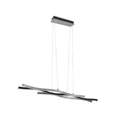 LED-Pendelleuchte Blaze, CCT, dimmbar, aluminium