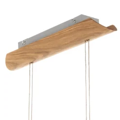 LED-Pendelleuchte Colombia XL, Eiche natur