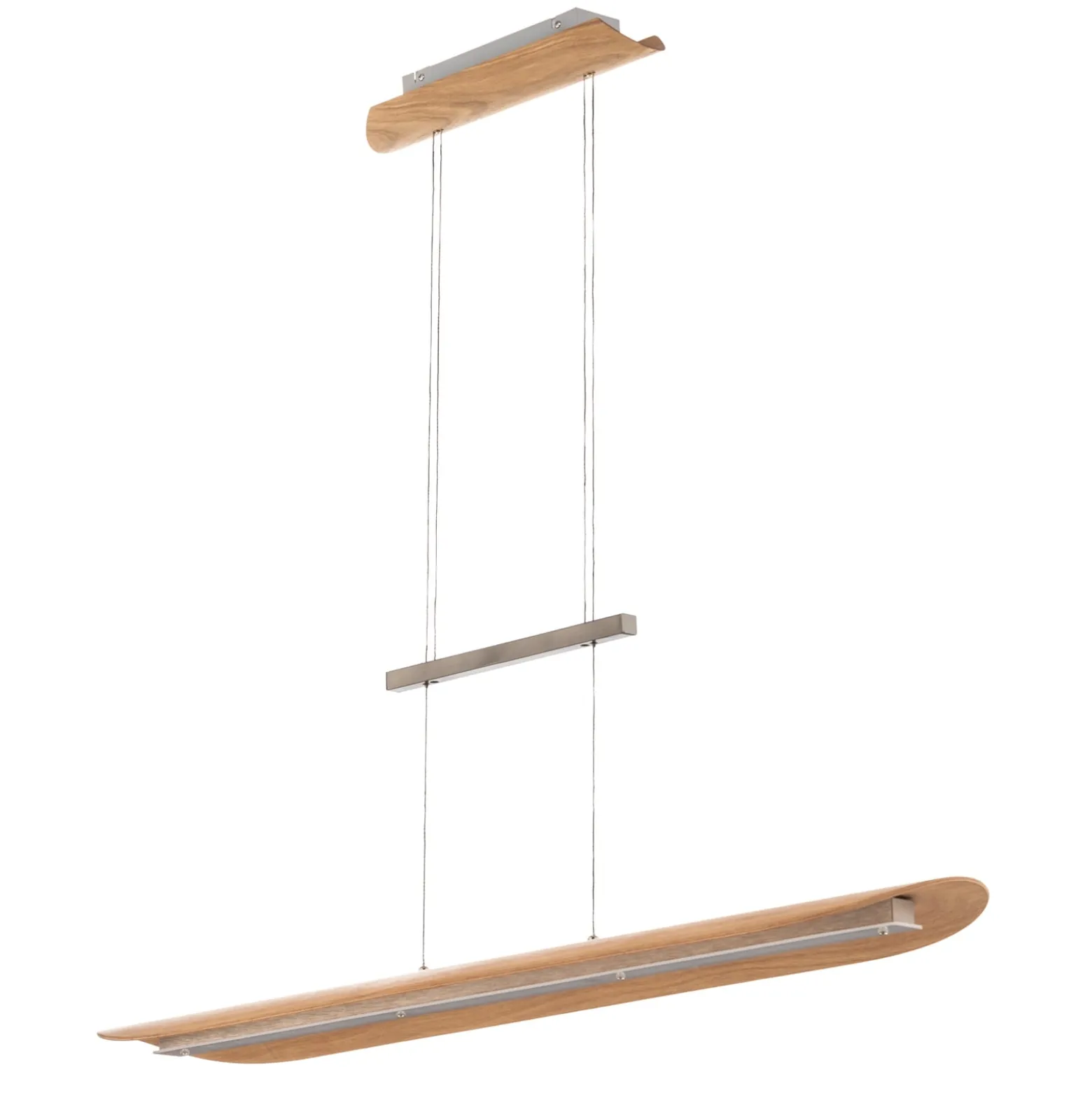LED-Pendelleuchte Colombia XL, Eiche natur