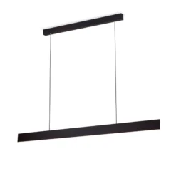 LED-Pendelleuchte Gideon, Up- & Downlight, schwarz