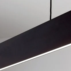 LED-Pendelleuchte Gideon, Up- & Downlight, schwarz