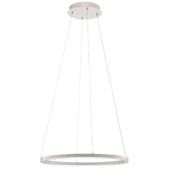 LED-Pendelleuchte Giotto, einflammig, weiß