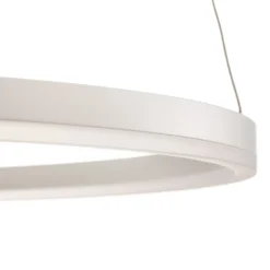 LED-Pendelleuchte Giotto, einflammig, weiß