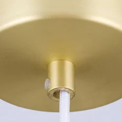 LED-Pendelleuchte Gourmet, Schirm weiß