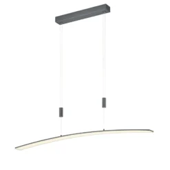 LED-Pendelleuchte New Loire, anthrazit