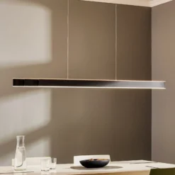 LED-Pendelleuchte PURE Lume, graphite, CCT