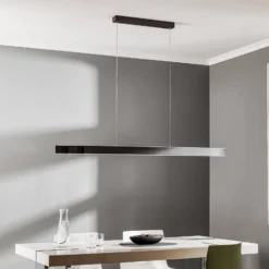 LED-Pendelleuchte PURE Lume, graphite, CCT